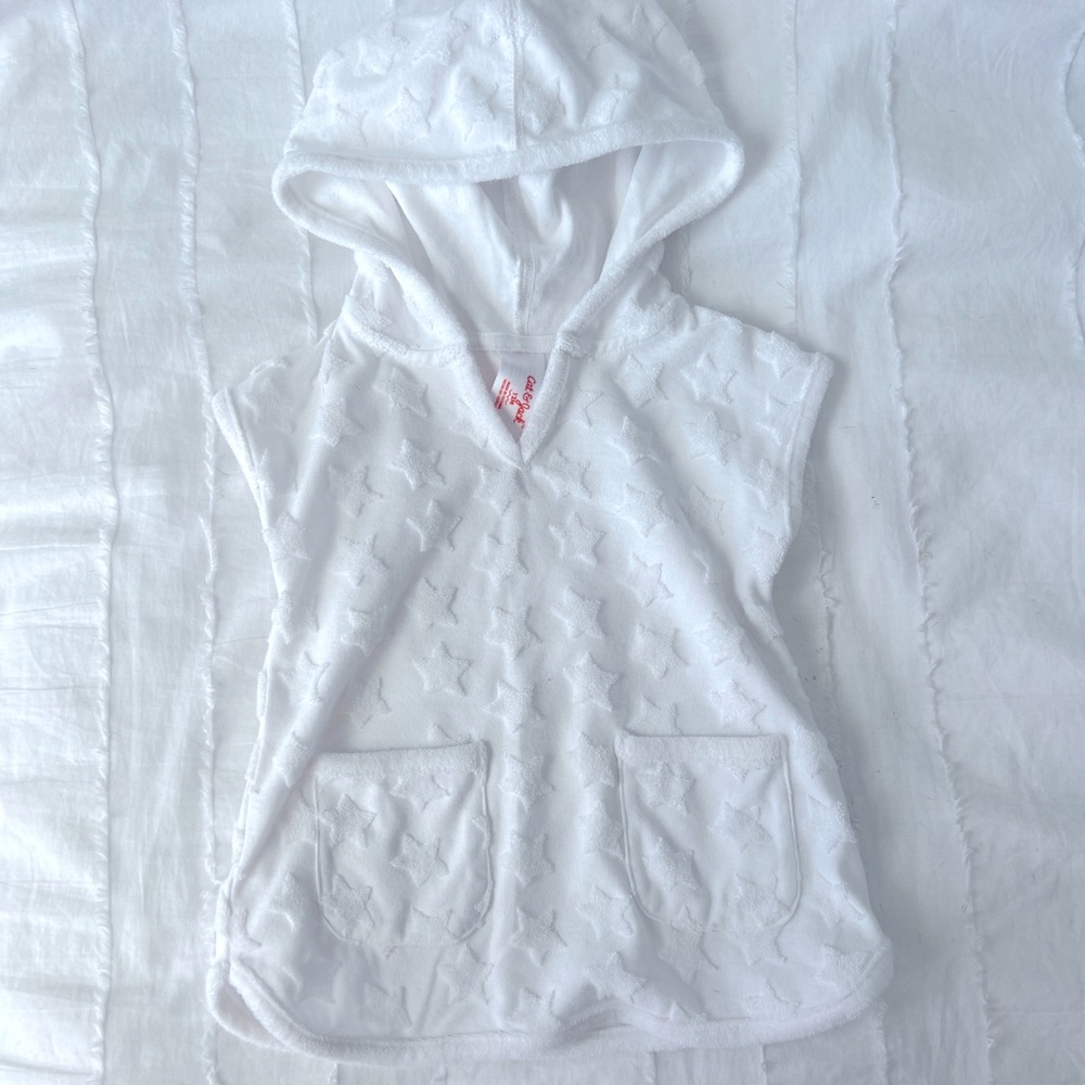 Terry cloth swim cover up